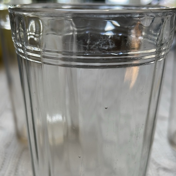 Vtg Anchor Hocking lot of 3 Various Jam jelly juice jars similar yet different - Picture 2 of 7